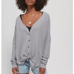 Urban Outfitters🤎Out from under jojo thermal top